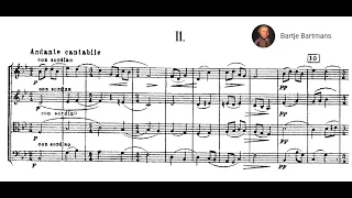 Tchaikovsky - Andante Cantabile from Op. 11 (1871) arr. for String Orchestra