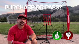 Coach Reviews & Field Tests the Bearwill 7x7 Baseball Practice Net & Batting Tee Package