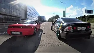 Toyota Altezza VS MMC GTO ГОНКА