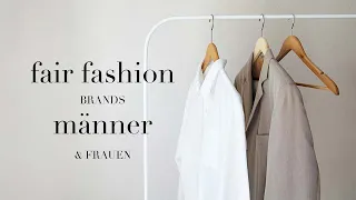 Sustainable Brands für MÄNNER (+FRAUEN :)) | Nachhaltige Modelabels, die ihr kennen solltet!