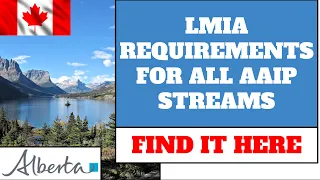 LMIA Requirements for Different AAIP Streams