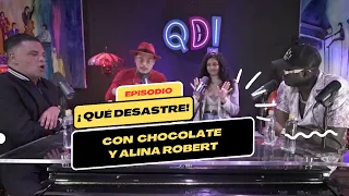El Gran Chocolate demuestra que es el rey del reparto junto a la bella Alina Robert