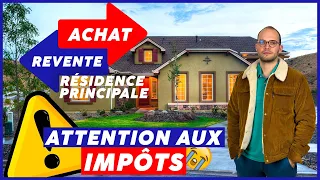 Comment fonctionne la PLUS VALUE en RÉSIDENCE PRINCIPALE