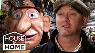 Drew Makes An Unusual Purchase At A Country Hotel 👀 | Salvage Hunters | House to Home