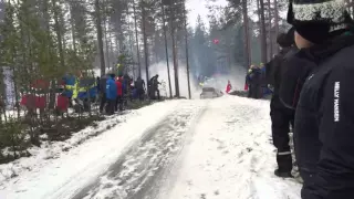 Rally sweden 2016 Andreas Mikkelsen crash Svullrya