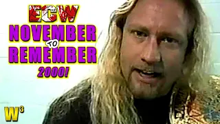 ECW November to Remember 2000 Review | Wrestling With Wregret