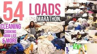 INSANE 1.5 HOURS LAUNDRY MARATHON / CLEAN WITH ME / FAMILY OF 5 LAUNDRY ROUTINE /CLEANING MOTIVATION