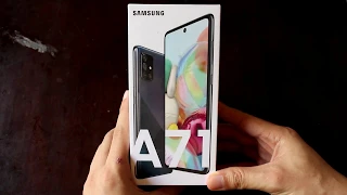 Samsung Galaxy A71 | Unboxing | Soft Setup