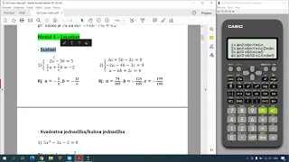 Sivi Casio fx – 991 ES PLUS tutorial za maturu