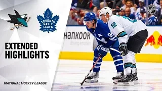 San Jose Sharks vs Toronto Maple Leafs Oct 25, 2019 HIGHLIGHTS HD