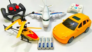 Radio Control Airbus B380 and Remote Car, helicopter, Airbus A380, aeroplane, airplane, rc car, car,