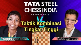 iLmu tingkat tinggi !! Praggnanandhaa Vs Nodirbek Abdusattorov