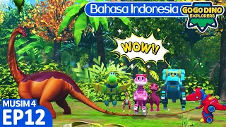 【GOGODINO EXPLORERS II】EP12 Ekor Si Diplodocus Yang Penuh Bakat | Kartun Anak | Lagu | Indonesia