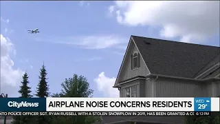 Airplane noise concerns residents