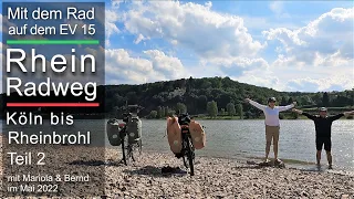 RHEINRADWEG | Teil 2 | Köln-Porz bis Rheinbrohl