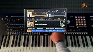 Korg PA5X Exploring the Home Screen