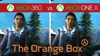 The Orange Box Comparison - Xbox 360 vs. Xbox One X