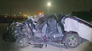 Police: Teenaged drunk driver hits family of 8 head-on, all miraculously survive