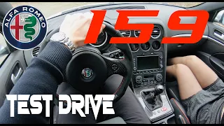 ALFA ROMEO 159 Tbi (248 PS) POV DRIVE Onboard ||| INTERIOR SOUND ||| ACCELERATION ||| TUNNEL RUN