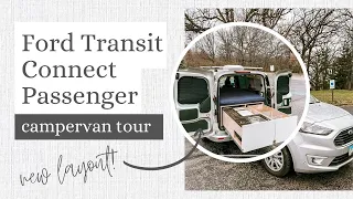 MICRO VAN TOUR | Ford Transit Connect Passenger Campervan