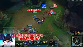 Jackeylove proview 2024/01/22 kalista LPL spring | TES JKL 第一视角