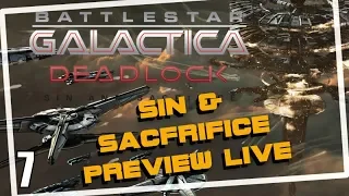 Battlestar Galactica Deadlock Sin and Sacrifice DLC PREVIEW LIVE