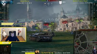 АКТЕР: ТВАРЬ, КУДА ЕГО ПРОБИВАТЬ?! AkTep БОМБИТ и ГОНКИ С АМВЕЙ 921 Amway921 WORLD OF TANKS