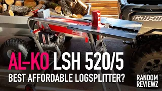 Best electric Log splitter? ALKO LSH 520/5 Review