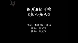 胡夏Hu Xia&郁可唯Yisa Yu-知否知否 [拼音+歌词PinYin+Lyrics] 《知否知否应是绿肥红瘦》(The Story of Ming Lan)主题曲