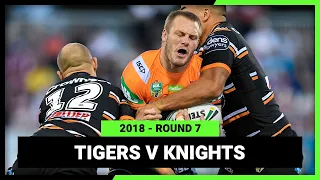 Wests Tigers v Newcastle Knights Round 7, 2018 | Full Match Replay | NRL