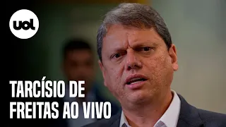 🔴 Tarcísio e Derrite falam ao vivo sobre a operação da PM no Guarujá e as prisões na Cracolândia