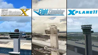 Airport Scenery: FS2020 vs FSX vs X-Plane 11