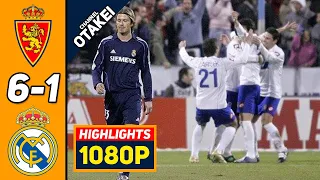 🔥 Сарагоса - Реал Мадрид 6-1 - Обзор Матча Полуфинал Кубок Испании 08/02/2006 HD 🔥