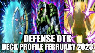 DEFENSE OTK DECK PROFILE (FEBRUARY 2023) YUGIOH!