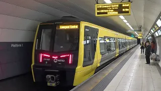 Merseyrail Class 777s First Day Public Service 23.1.23  (4k)