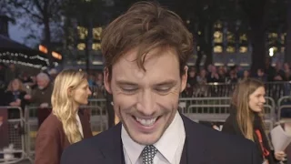 Sam Claflin has been crying and you wouldn't believe the reason for it