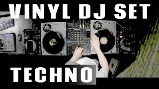 Vinyl ONLY 100% TECHNO  Music Mix - Petr Ozernoy DJ Set