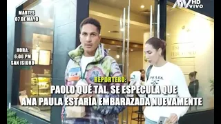 Paolo Guerrero: Así se molestó cuando le preguntaron por rumores de embarazo de Ana Paula Consorte