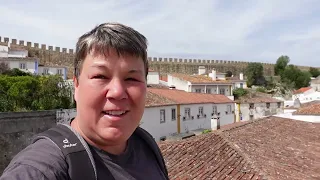 Medeltidsstaden Óbidos och vallfärdsorten Fátima - med husbil i Portugal.