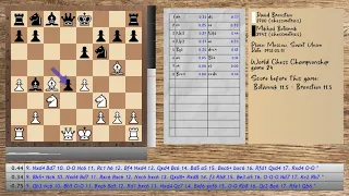 Game 24 - Botvinnik vs Bronstein - 1951 World Chess Championship