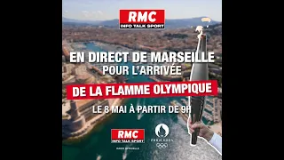 JO Paris 2024: édition spéciale sur RMC pour l'arrivée de la flamme olympique