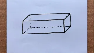 How to Draw Rectangular Prism