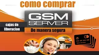 Como comprar cajas de liberacion unlock en GsmServer de manera seguro