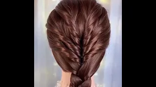 ПРИЧЕСКА НА ДЛИННЫЕ ВОЛОСЫ ЗА 1 МИНУТУ САМОЙ СЕБЕ Hair inspiration for tomorrow