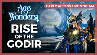 Age of Wonders 4: Playing Early Access (Part 3) - Crimson Caldera - Rise of the Godir