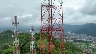 BUKIT GADO-GADO, TOWER PEMANCAR INDOSIAR-SCTV