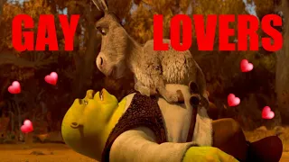 SHREK AND DONKEY ARE GAY LOVERS - A Shrek Theory