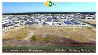 MGC Civil Drone Footage Brabham Primary School Western Australia November 2019