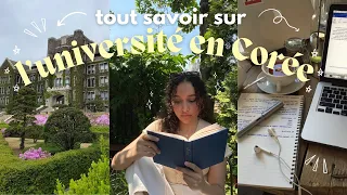 ce que j’aurais aimé qu’on m’explique sur l’université en Corée (fonctionnement, notes, cours, …) 🎓