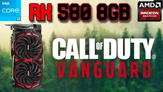 RX 580 8GB Call Of Duty Vanguard Game in 2023